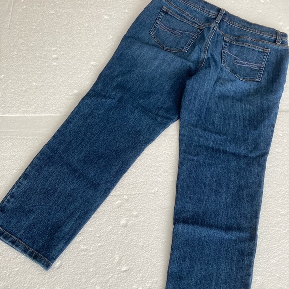 Style & Co petite slim leg crop jeans Size 12 PS - Picture 5 of 10